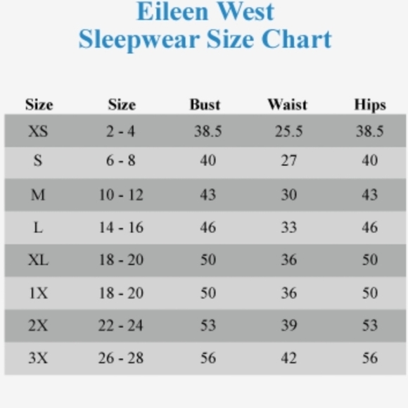 Eileen West Blue Sweater Knit Mid-Length Long Sleeve Ballet Nightgown - Size L - Picture 13 of 13